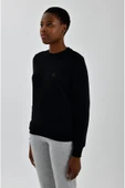 Kadın Sol Göğsü Logo Detaylı Sweatshirt thumbnail 6