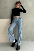 Normal Bel Geniş Paça Wide Leg Jean - 1755 thumbnail 3