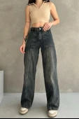 Normal Bel Geniş Paça Wide Leg Jean - 7750 thumbnail 1