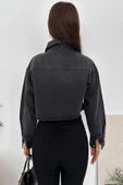 Kadın Crop Taşlı Ceket thumbnail 5