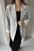 Kol Detaylı Blazer Ceket thumbnail 6