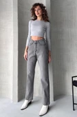 Yüksek Bel Straight Jean - 4751 thumbnail 2
