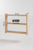Mutfak Rafı Tezgah Üstü Organizer Ceviz thumbnail 4