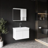 Karen Deniz 80 cm Banyo Dolabı Seti thumbnail 2