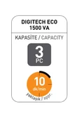 Tunçmatik 1500VA Digitech ECO Line İnteract UPS TSK3672 thumbnail 4
