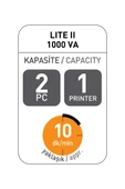 Tunçmatik 1000VA Lite II Line İnteractive UPS TSK5208 thumbnail 4