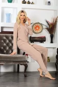 Vizon Penye Pijama Takımı - 1630 thumbnail 3