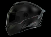 KASK MT ATOM 2 A11 ÇENE AÇILIR MAT SİYAH thumbnail 2