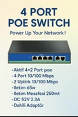 4 Port 10/100MBPS 4+2 Poe Switch thumbnail 2