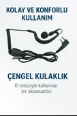 Çengel kulaklık el telsizi (sfe) thumbnail 1