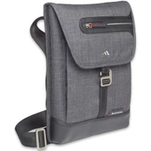 Brenthaven Collins Vertical Messenger - Graphite Dikey Notebook Çantası thumbnail 2
