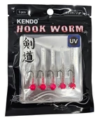 Kendo Hook Worm Jighead+Lrf Silikonu 2gr+4.5cm 5 Adet thumbnail 3