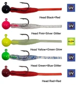 Kendo Hook Worm Jighead+Lrf Silikonu 2gr+4.5cm 5 Adet thumbnail 2