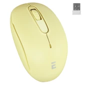 Everest SMW-666 Usb Sarı 2.4Ghz Optik Wireless Mouse thumbnail 2