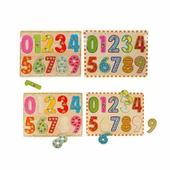 5215 -Wooden Puzzle Numbers 10 Parça thumbnail 4