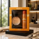 2 Adet X Fiery 2 Set 100ML Edt + 150 ml Deodorant Bayan thumbnail 2