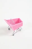 Mini Market Arabası Pembe thumbnail 3