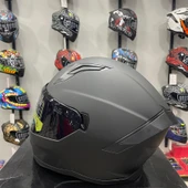 MTS M-910 Full Face Kask MAT BLACK thumbnail 4