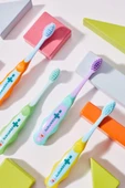 Dentiste Kids Toothbrush Turuncu-Mavi thumbnail 5
