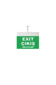 Mutlusan EXA-8-06 EXIT-ACİL AYD.ARMATÜRÜ thumbnail 1