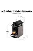 Nespresso D62 Pixie Kahve Makinesi, Gümüş thumbnail 4