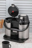 Elista 2027 5 Litre Çiftli Pompalı Çelik Termos thumbnail 7