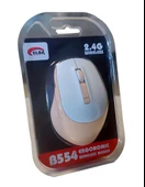 Elba B554 Pembe-Beyaz 6D 2.4Ghz Kablosuz Mouse thumbnail 2