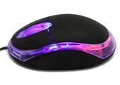 Everest KM-6809 Usb Siyah Işıklı Optik Mouse thumbnail 3