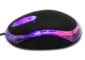 Everest KM-6809 Usb Siyah Işıklı Optik Mouse thumbnail 1