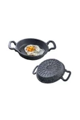 EDA COOKWARE ASYA DÖKÜM SAHAN 24 CM GRİ YUVARLAK ZK-964 thumbnail 2