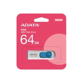 Adata C008-64GB 64GB USB2.0 Classic (White + Blue) Flash Bellek thumbnail 2