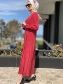 Misswhence Fermuarlı İpek Elbise 35800 thumbnail 6