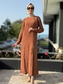 Misswhence Fermuarlı İpek Elbise 35800 thumbnail 5