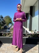 Misswhence Fermuarlı İpek Elbise 35800 thumbnail 8