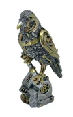 Steampunk Karga Biblo Heykel thumbnail 3