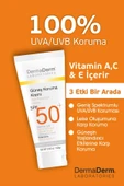 DermaDerm Bitkisel Güneş Kremi Spf 50 Faktör 100 gr thumbnail 4