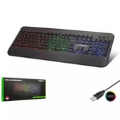 HADRON HDX2607 LEDLİ KABLOLU Q KLAVYE thumbnail 1