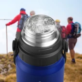 Schafer Santeco Çelik Termos 1200 ML Mavi thumbnail 6