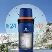Schafer Santeco Çelik Termos 1200 ML Mavi thumbnail 5