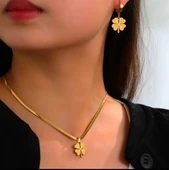 Yonca Gold Çelik Takı Seti 362 thumbnail 3