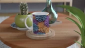 Pastel Çiçek Bahçesi Kupa Bardak thumbnail 4
