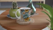 Pastel Bahar Çiçekleri Kupa Bardak thumbnail 4