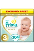 Prima Bebek Bezi Care No:3 X 104 thumbnail 1