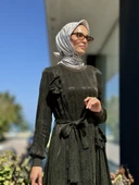 Misswhence Gül Detaylı İpek Elbise 36800 thumbnail 10
