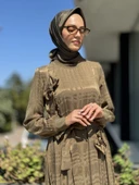 Misswhence Gül Detaylı İpek Elbise 36800 thumbnail 6