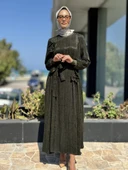 Misswhence Gül Detaylı İpek Elbise 36800 thumbnail 3