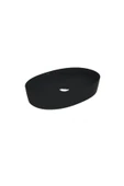 LP160 Loop Oval Çanak Lavabo 40x60 cm Mat Siyah thumbnail 1