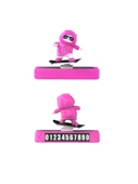 Numaratör aksesuar panda pembe-beyaz / ICSE29-1 thumbnail 1