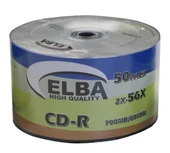 Elba CD-R 700MB-80MIN 56x 50li Shrink thumbnail 1