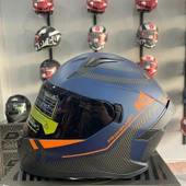 MTS M-910 Full Face Kask BLUE thumbnail 1